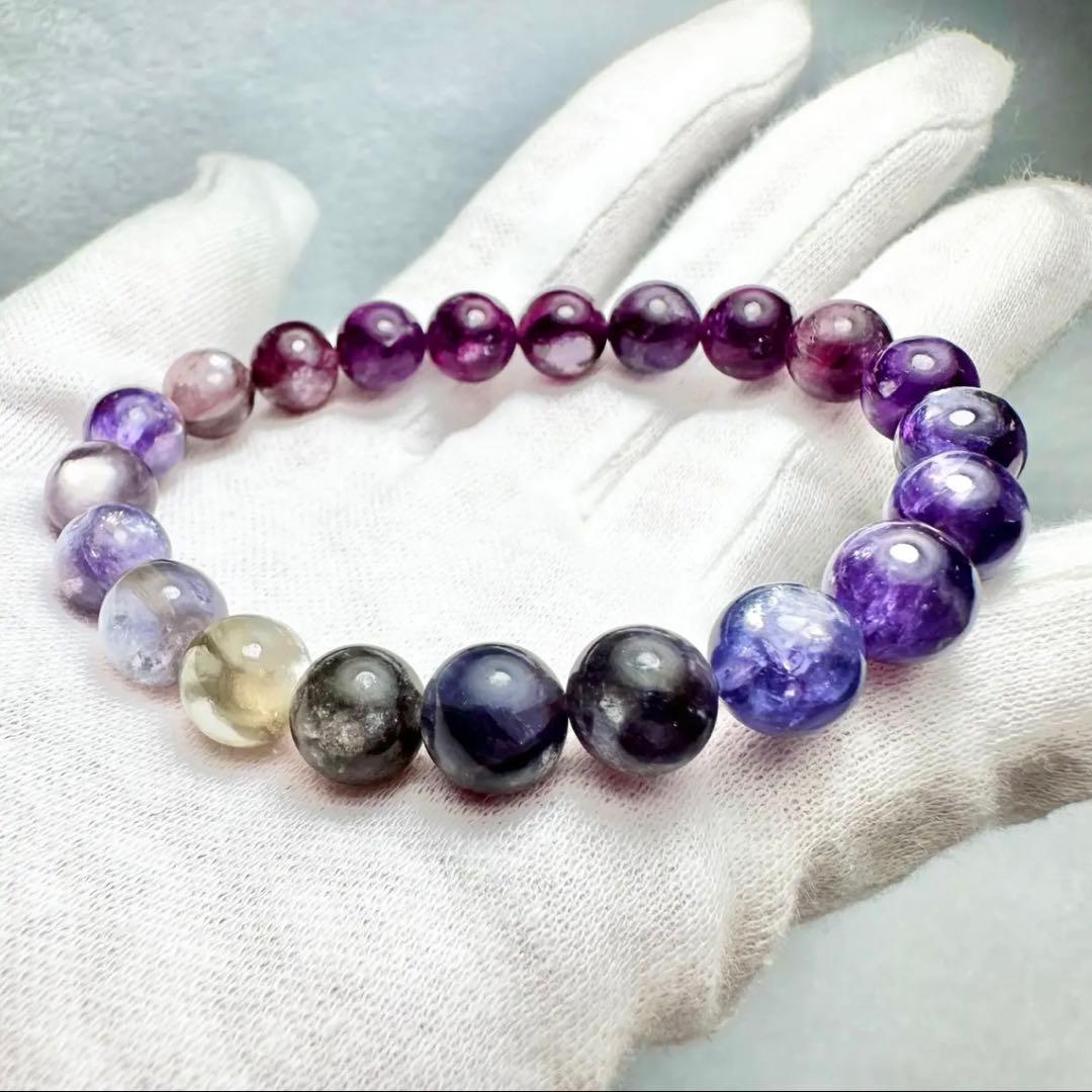 キラキラ！！　マルチカラーマイカ　ブレスレット