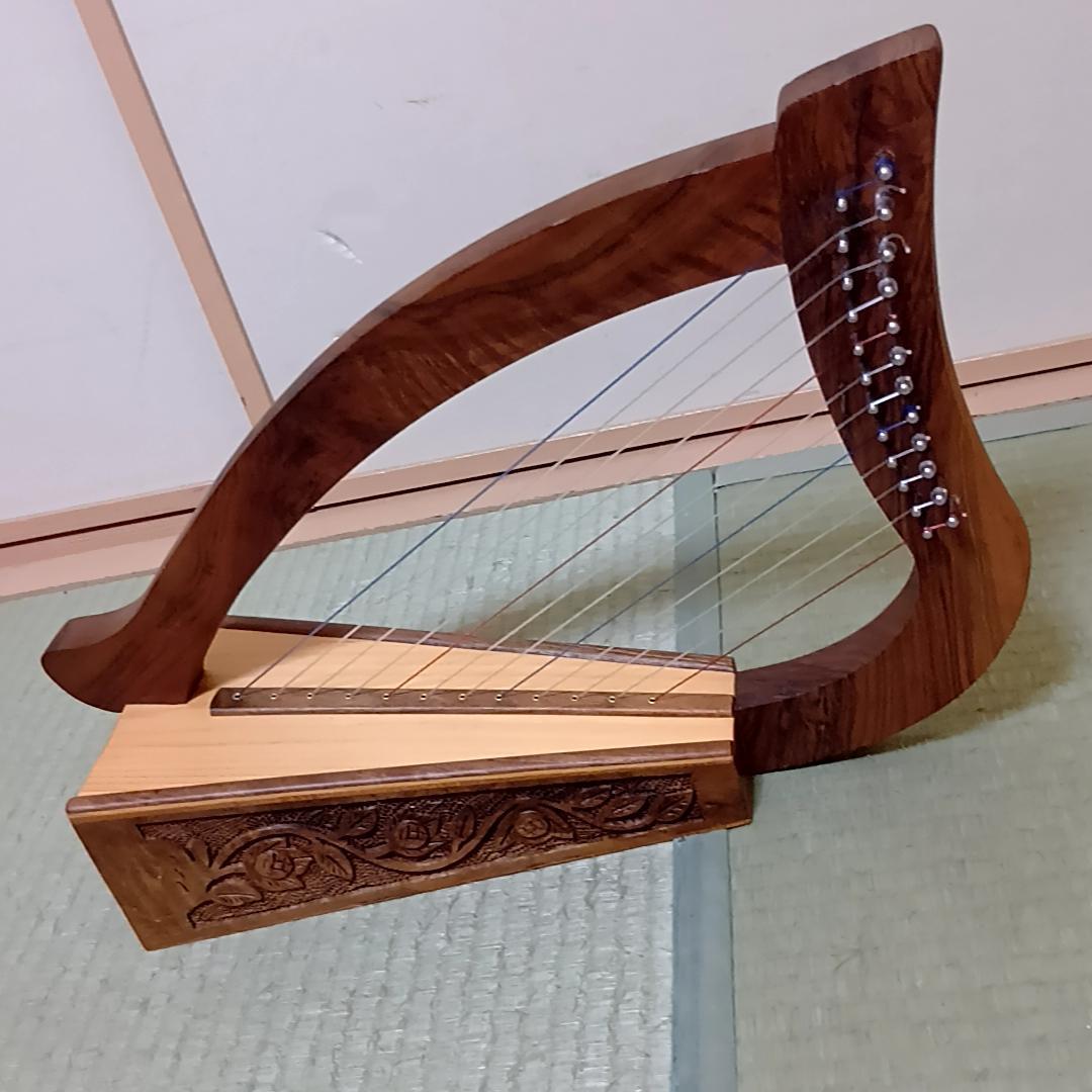 ベイビーハープ　12弦　教本付き　グレースハープ