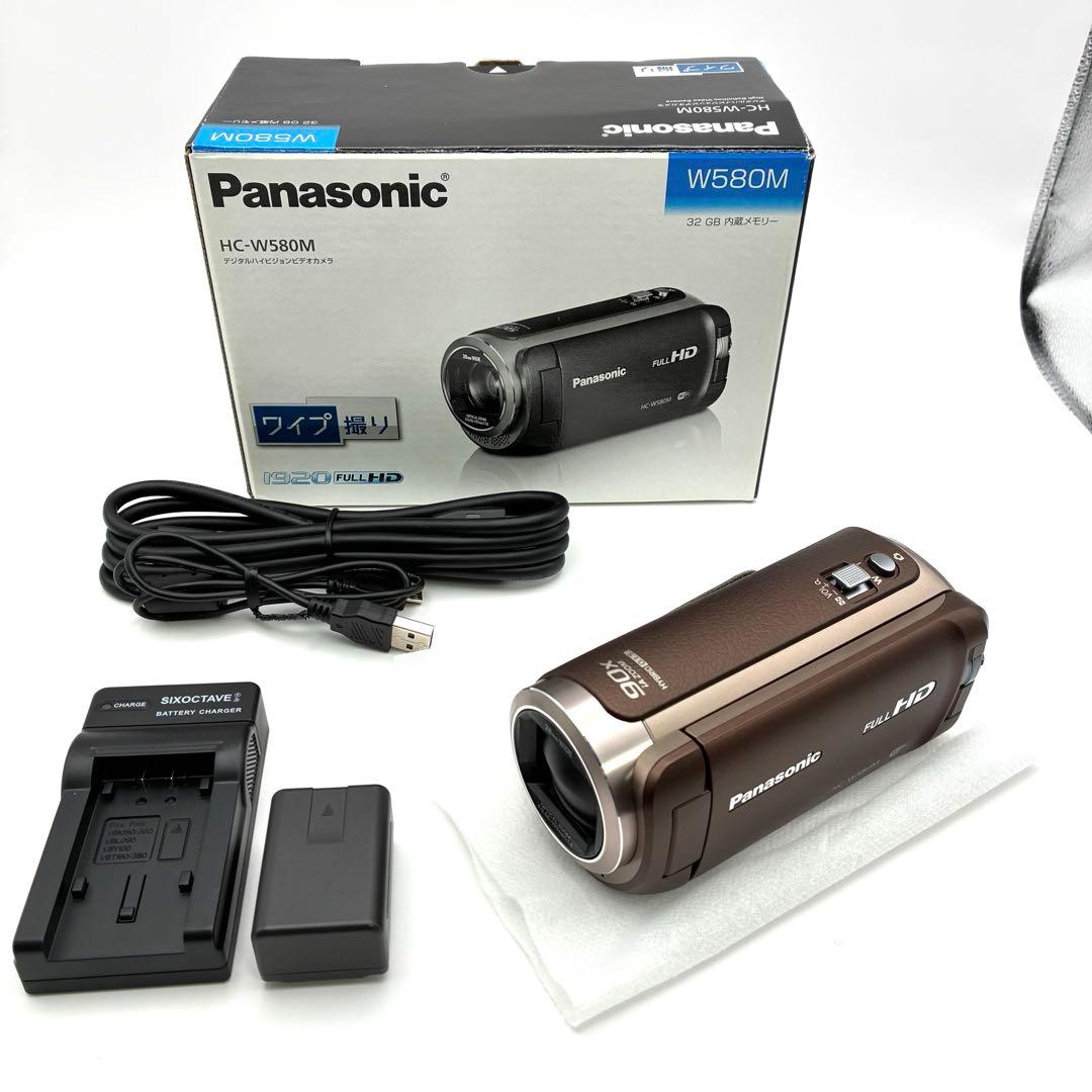 【未使用級】Panasonic HC-W580M ビデオカメラ 本体 外箱付き