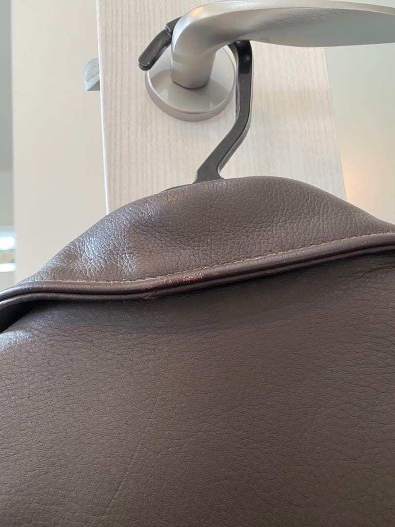 【値下】Schott シングルライダースジャケット サイズ38 ダークブラウン