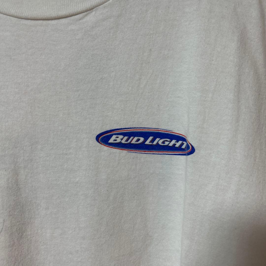 Bud Light ホワイト Tシャツ xlサイズ