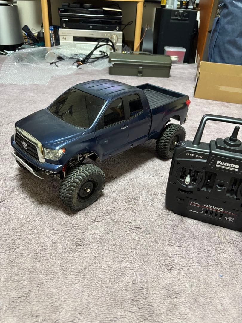 タミヤ　トヨタ・タンドラ 4WD プロポ、バッテリー付き