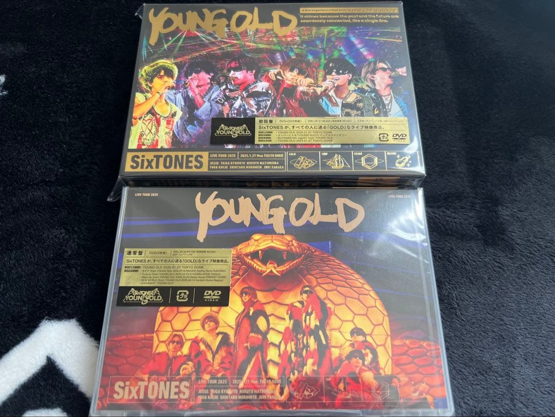 SixTONES YOUNG GOLD DVD 2枚組