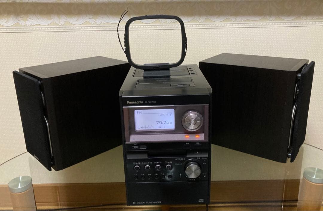 【美品】パナソニック 複合機コンポ SA-PM670SD ・PM870スピーカー