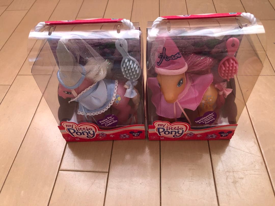 マイリトルポニーG3 ディズニー　シンデレラ　オーロラ姫