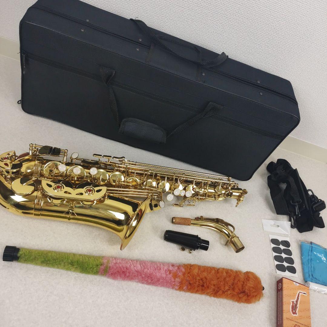 【美品】アルトサックス 初心者セット 付属品多数 すぐ始められる 入門用