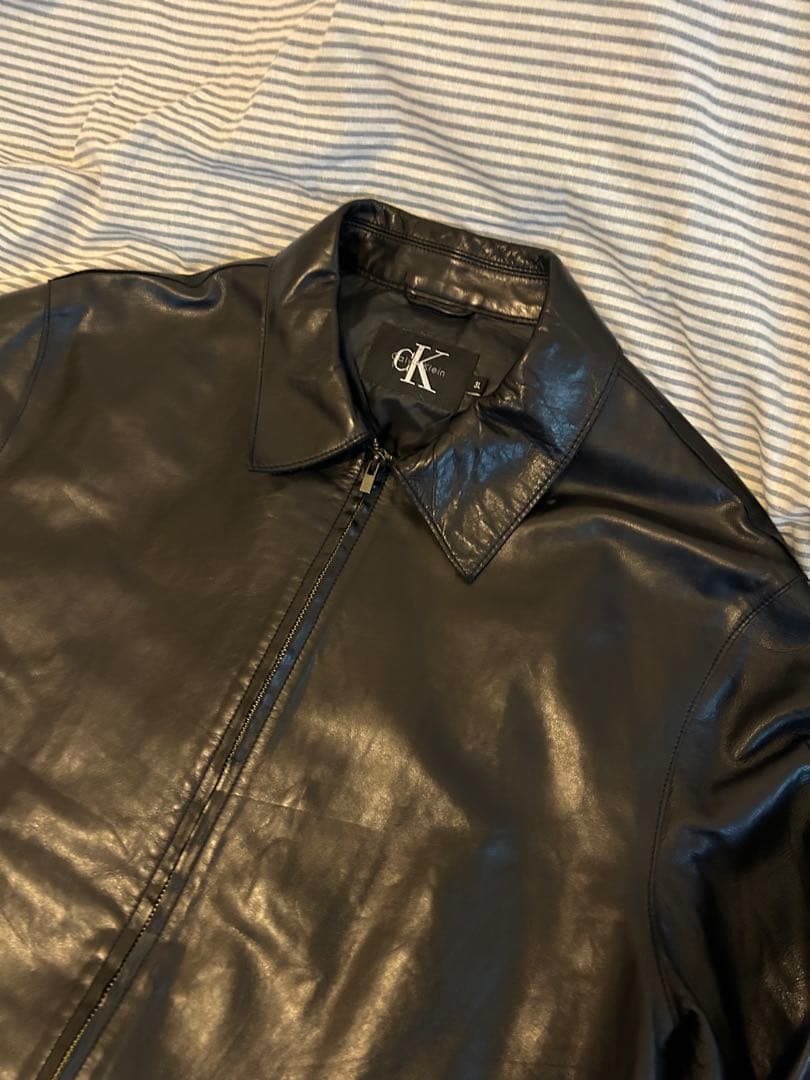 ジャケット・アウター   Special mini leather jacket