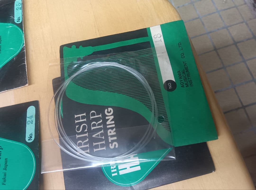 青山ハープ弦39本
