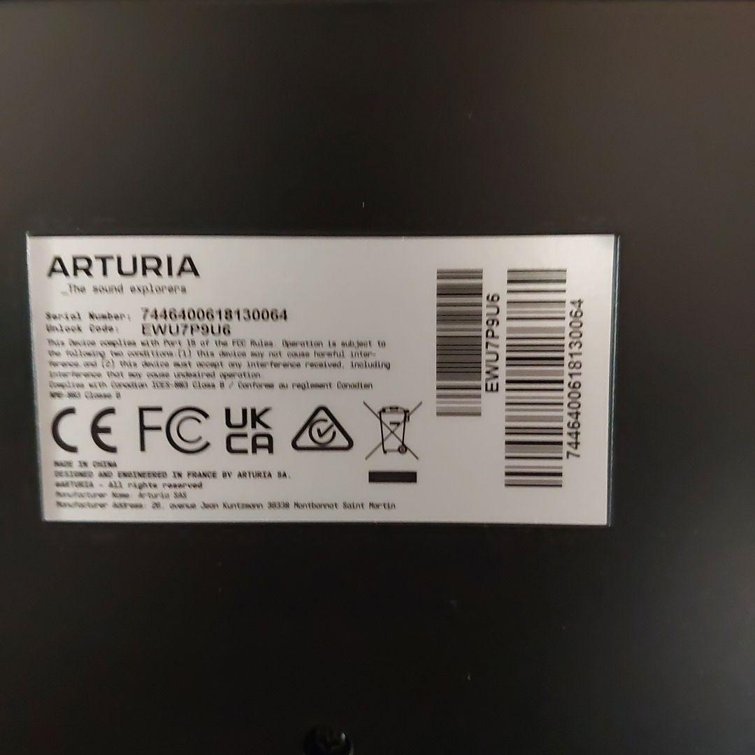 DTM・DAW ARTURIA MIDI KeyLab Essential 61 mk3