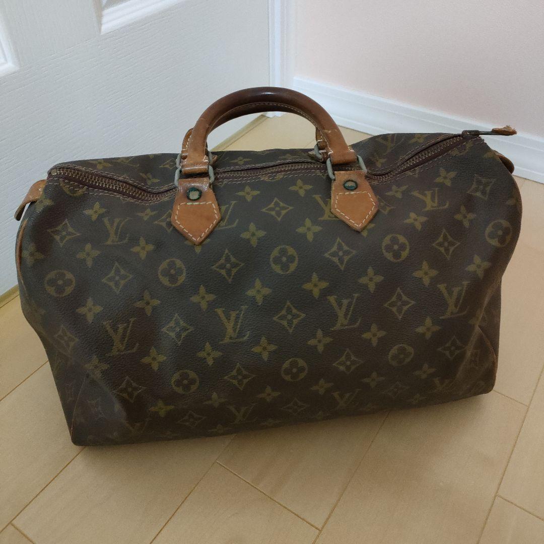 【送料込】Louis Vuitton モノグラム ボストンバッグ　一部要補修