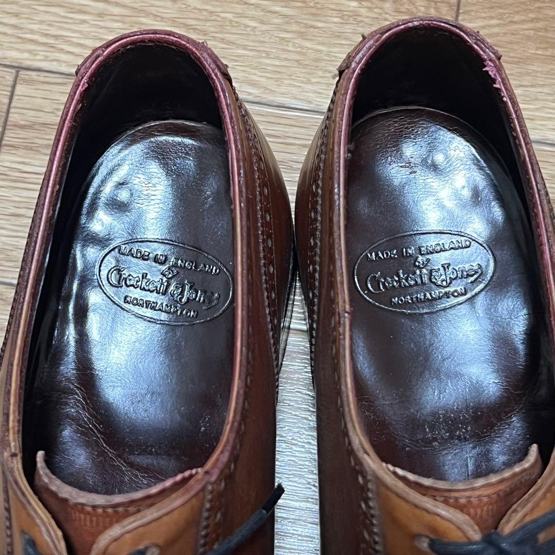 クロケット＆ジョーンズ ハンドグレード ストレートチップ UK 7.5