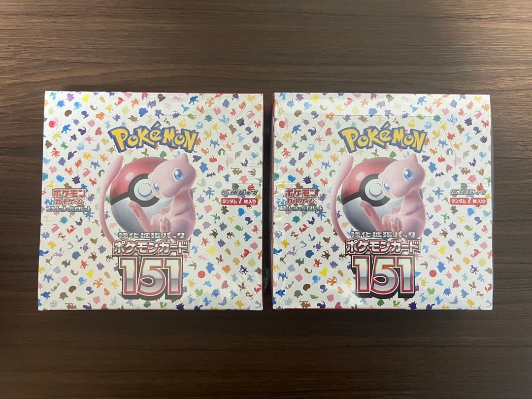 【ジジさん専用】ポケモンカード151 2個セット シュリンク付き