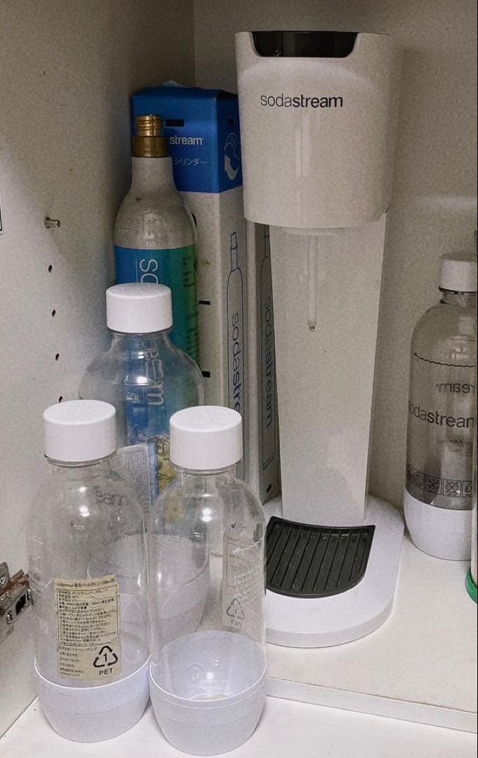 【総額2万8000円相当】ソーダストリーム新品ガスボンベ付き大容量8点