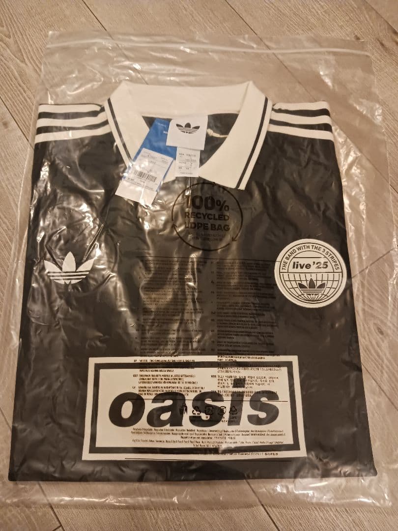 adidasxOasis LIVE ‘25 ジャージ 新品未開封 XL　日本限定