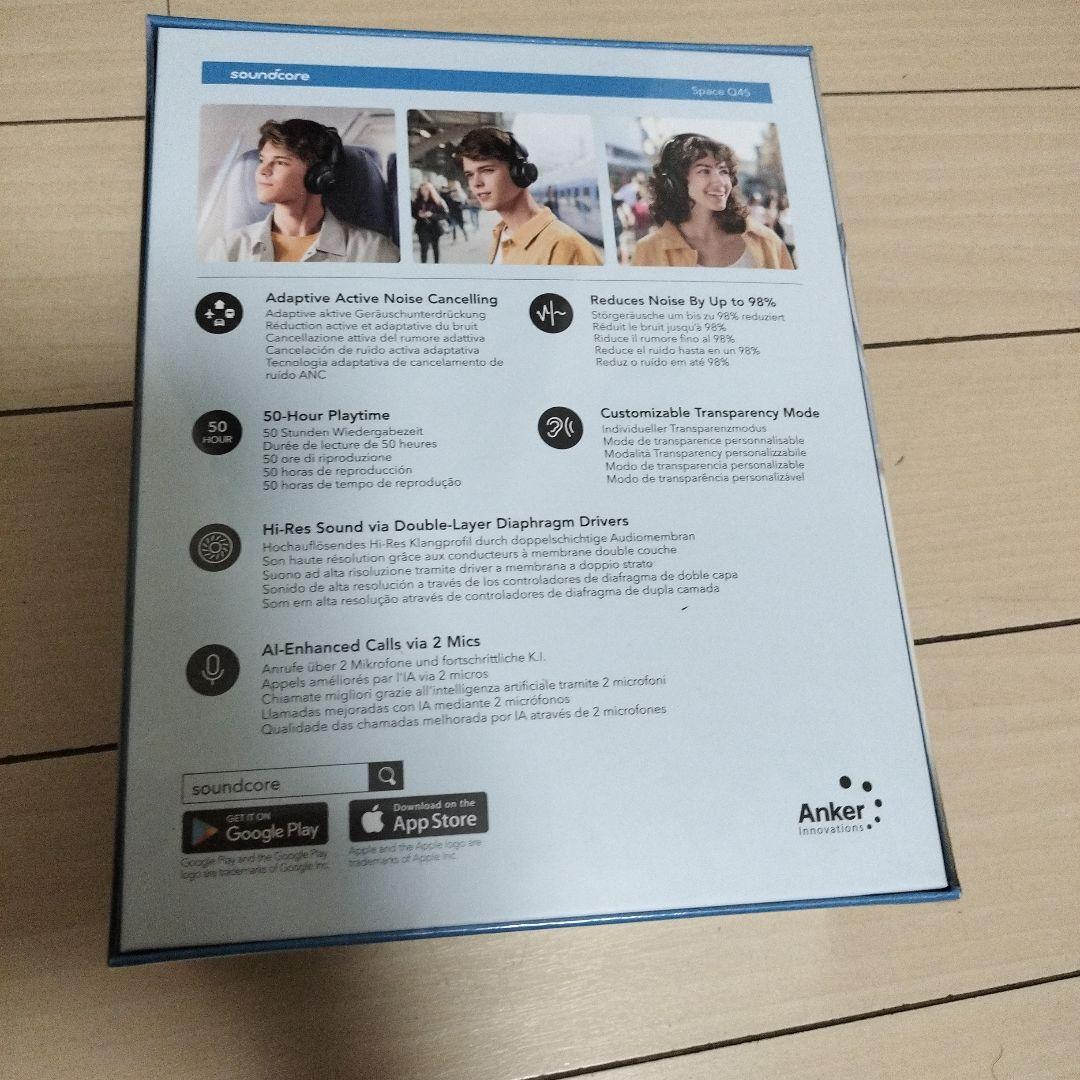 新品未開封　Anker　soundcore SPACE Q45 ヘッドホン