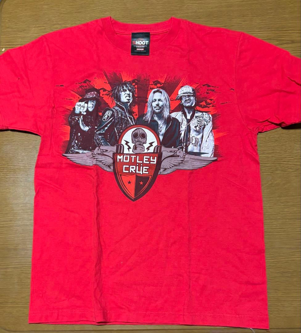 MÖTLEY CRÜE TOUR 2011 Tシャツ 赤
