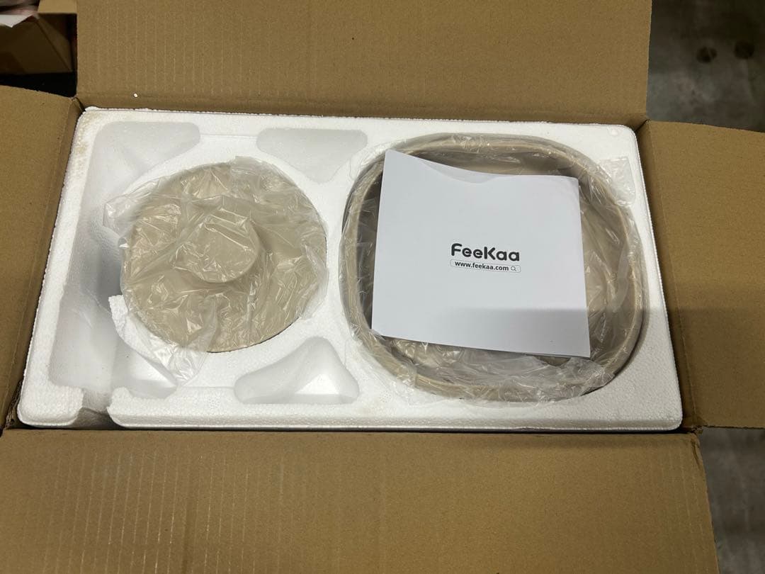 【開封済 未使用品】FeeKaa 多機能ボトルウォーマー ミルクウォーマー　緑白