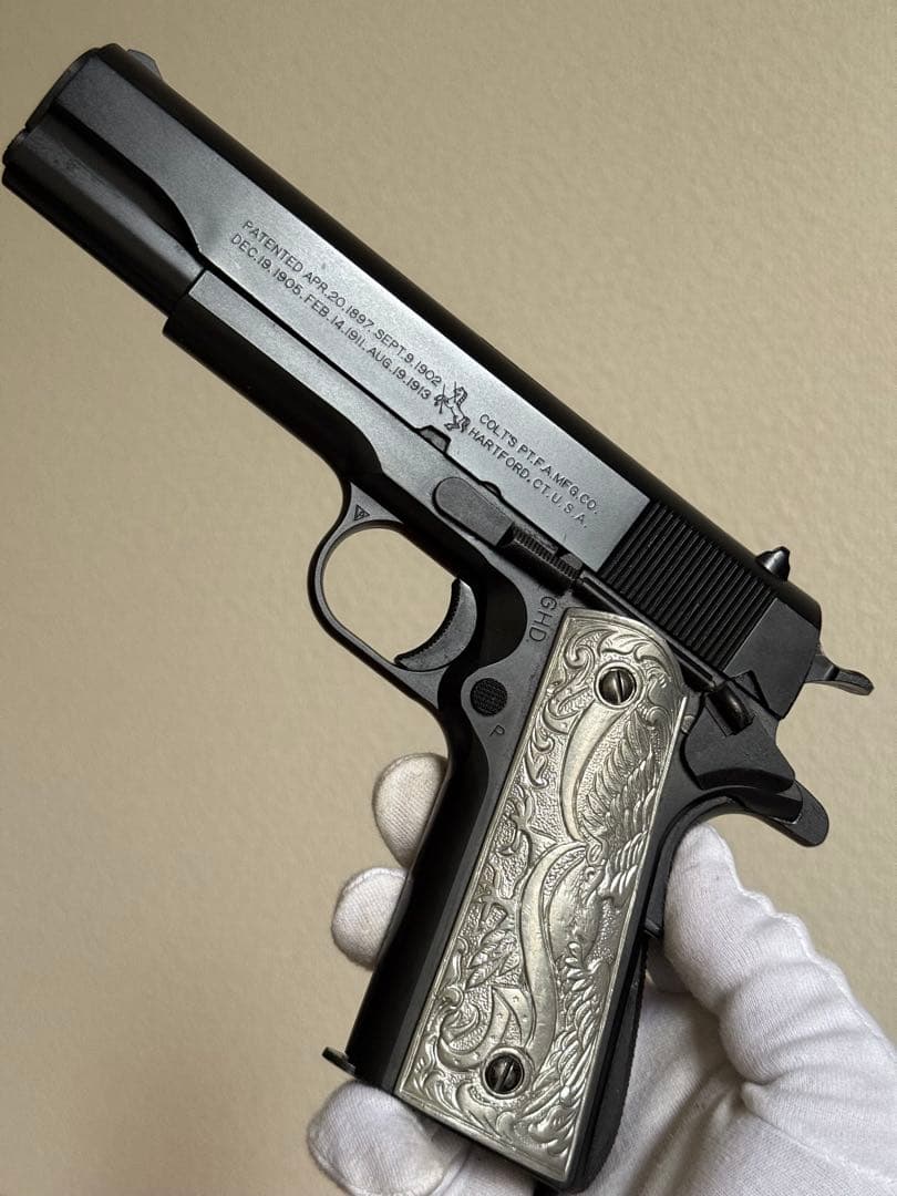 MGC コルト M1911A1 HW ガバメント 金属グリップ ガスガン マルイ