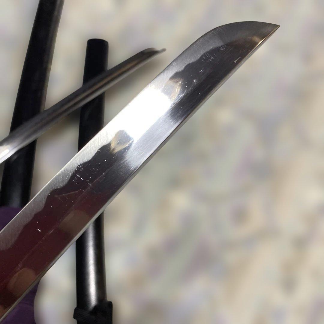 居合大刀(刀袋付)と脇差模造刀