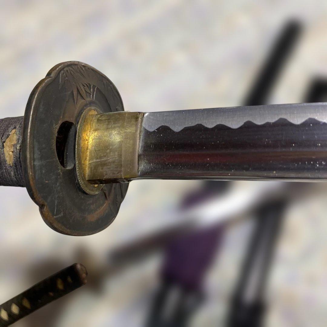 居合大刀(刀袋付)と脇差模造刀