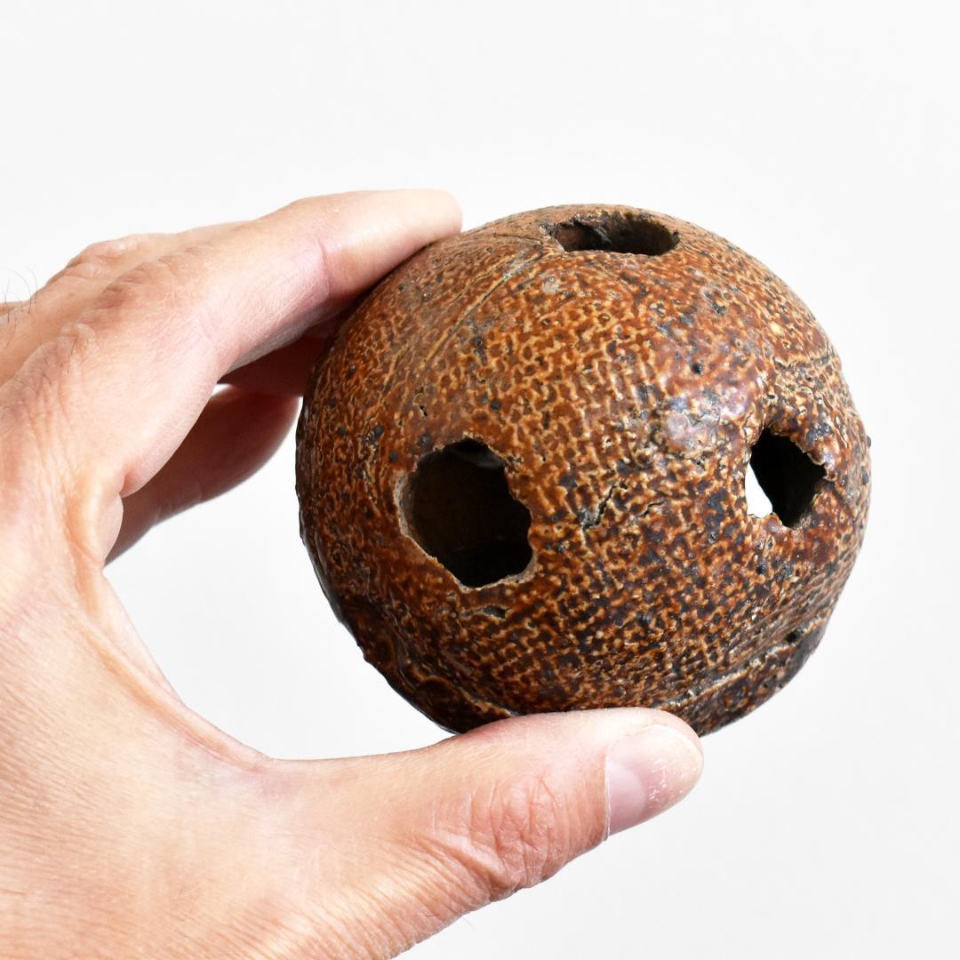 16〜17世紀 ドイツ古陶器 火玉 火王炭 万年炭 窯道具 塩釉 炻器