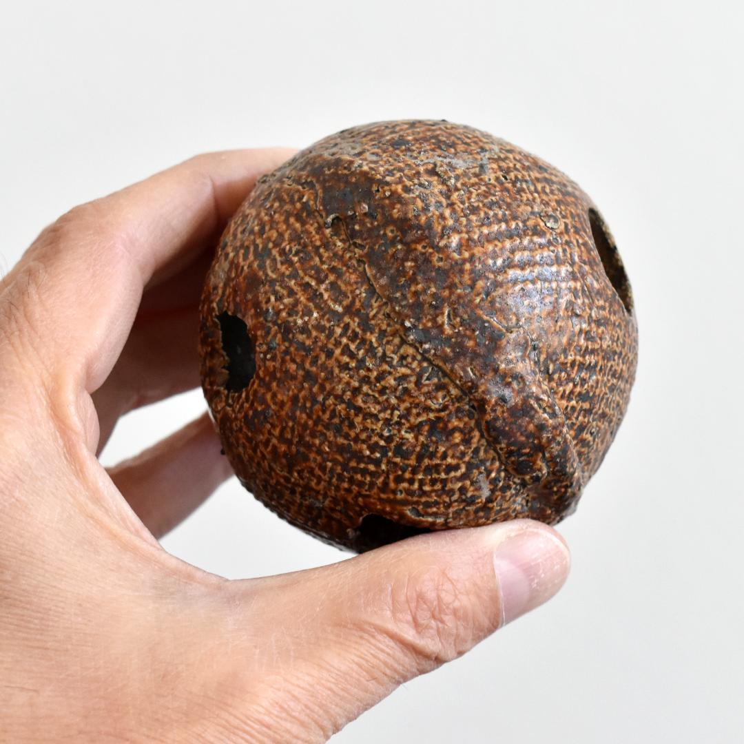 16〜17世紀 ドイツ古陶器 火玉 火王炭 万年炭 窯道具 塩釉 炻器