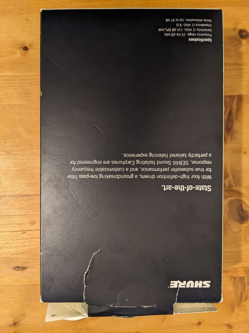 SHURE SE846 第1世代クリア SE846CL-A