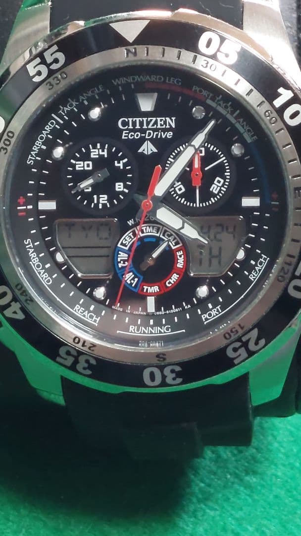 サ*ア様 CITIZEN Eco-Drive クロノグラフ 時計