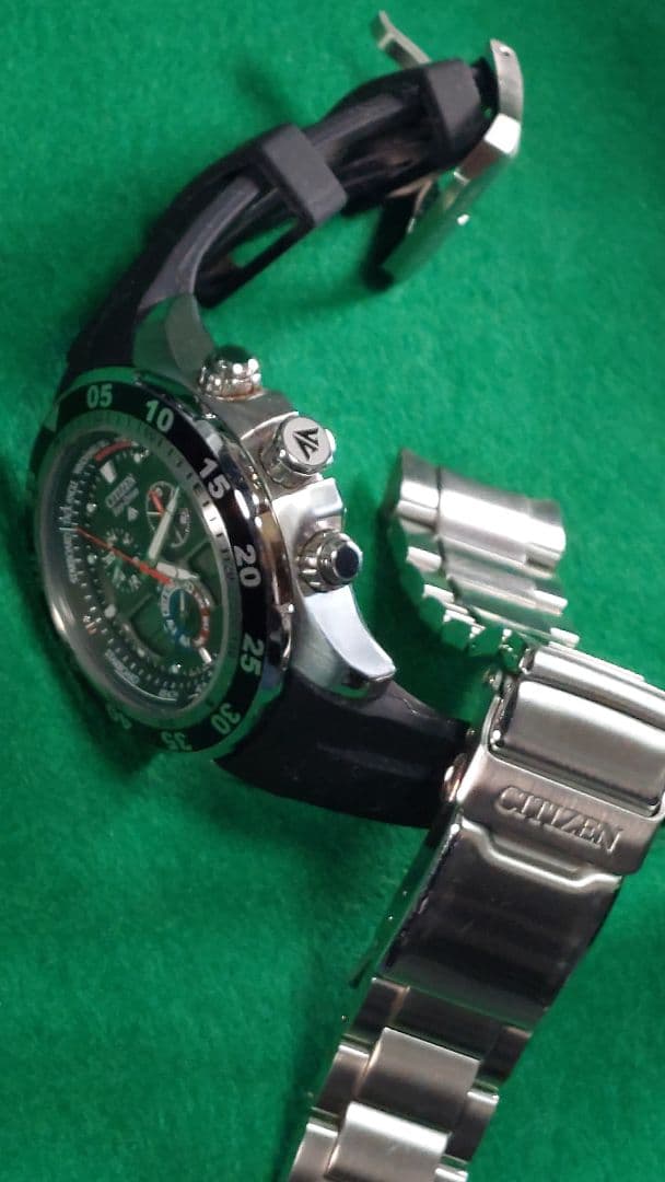 サ*ア様 CITIZEN Eco-Drive クロノグラフ 時計