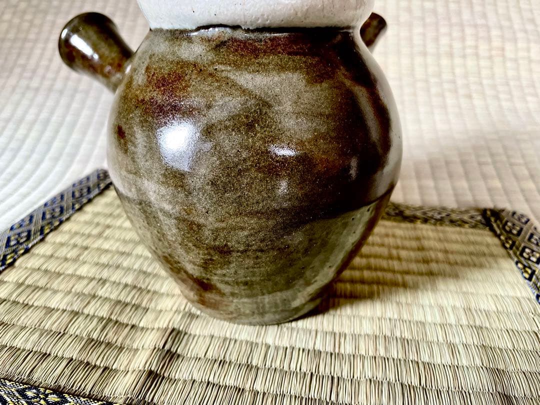 浜田庄司　鉄砂急須