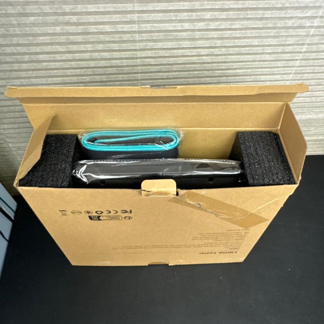 ☆未使用　LLANO　ノートパソコンクーラースタンド　V10BK　ラノ