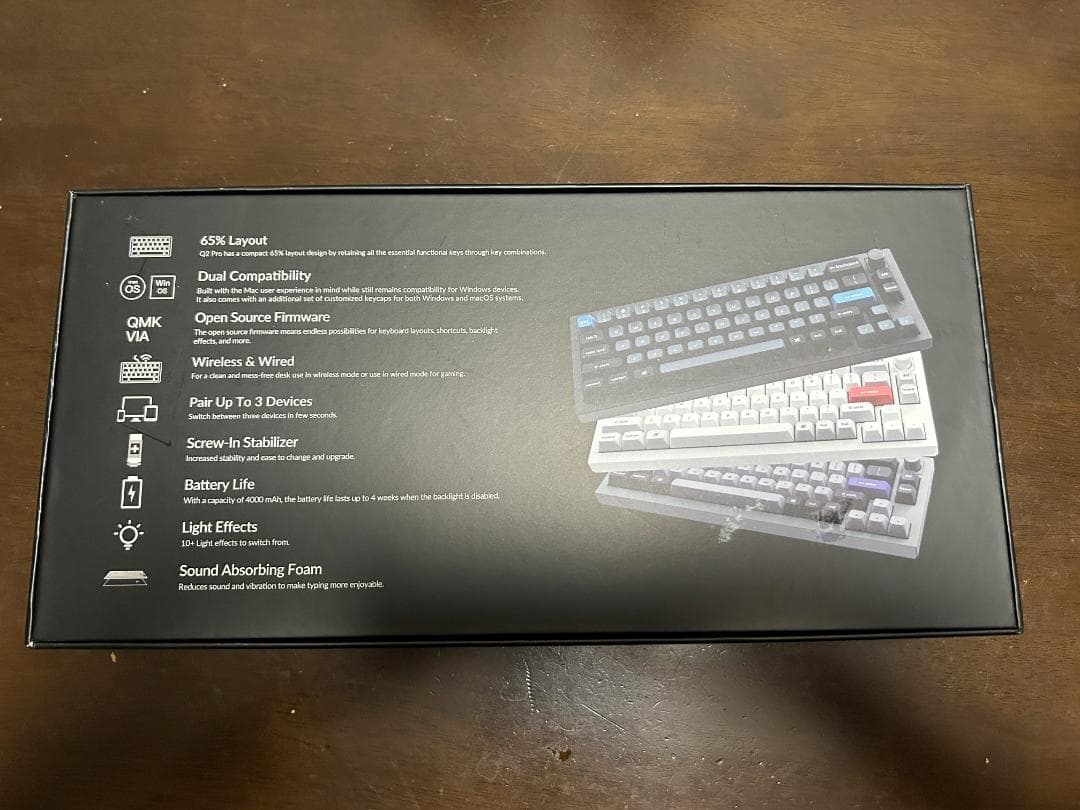 【LoNes】Keychron Q2 Pro +専用ダストカバーセット