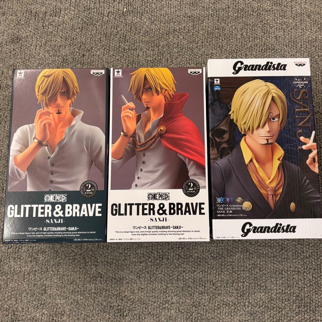 ワンピース GLITTER&BRAVE サンジ 全2種 & Grandista