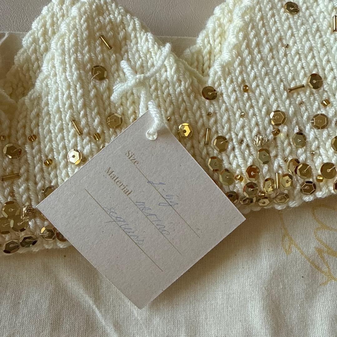 meadow flower ニットクラウン SEQUIN CROWNS 2-5y