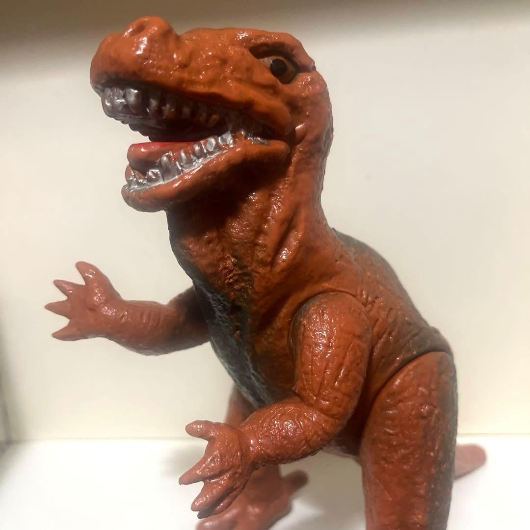 大協製 アロサウルス ソフビ フィギュア 生きていた恐竜