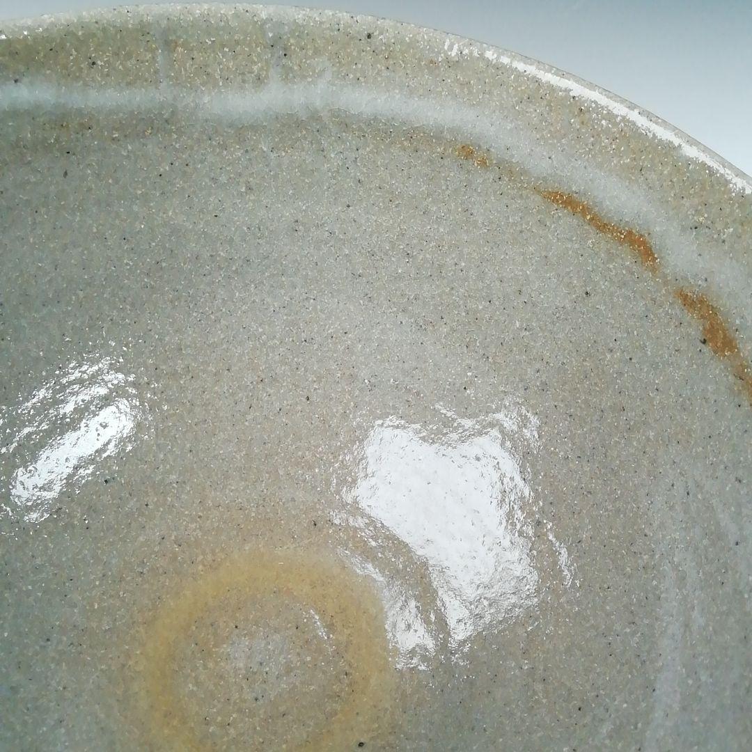 Ｔ６５２　茶碗　『唐津茶碗』『鏡山窯　井上東也 作』　共箱　抹茶碗　茶道具