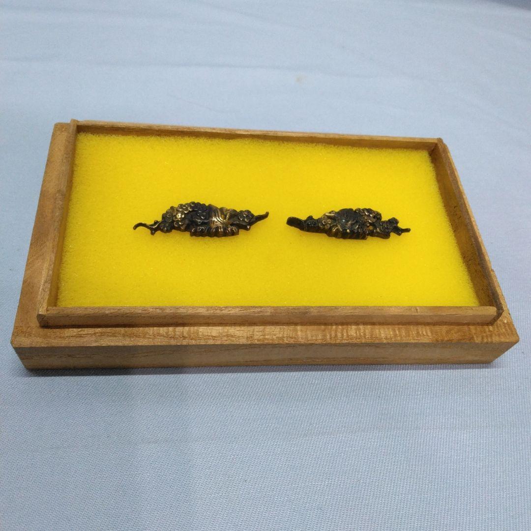 目貫　江戸時代　刀装具　骨董品 アンティーク