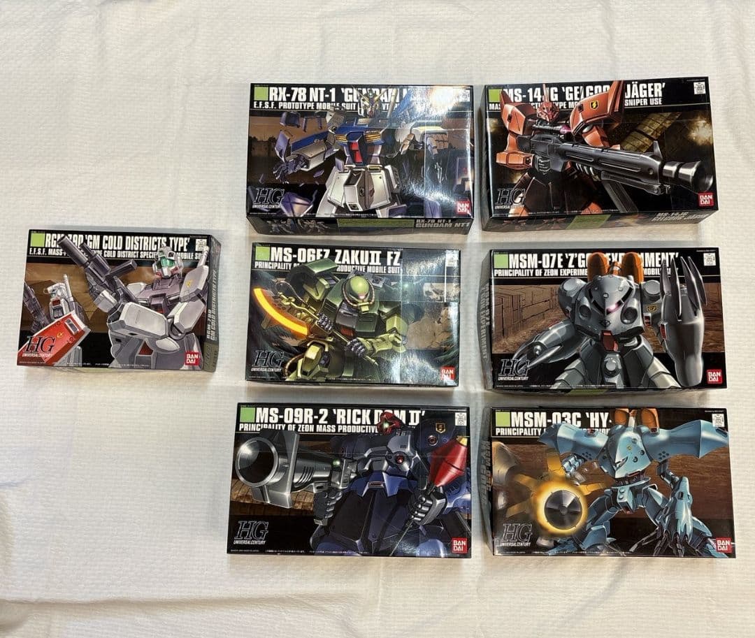 ポケットの中の戦争 HGUC ガンプラ 7個セット