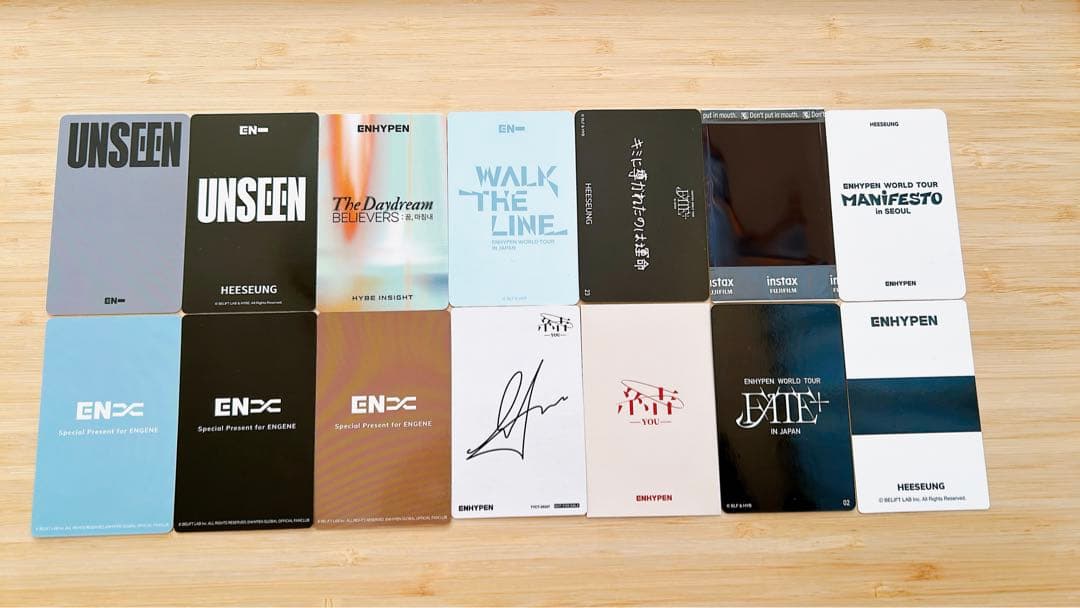 ENHYPEN ヒスン トレカセット