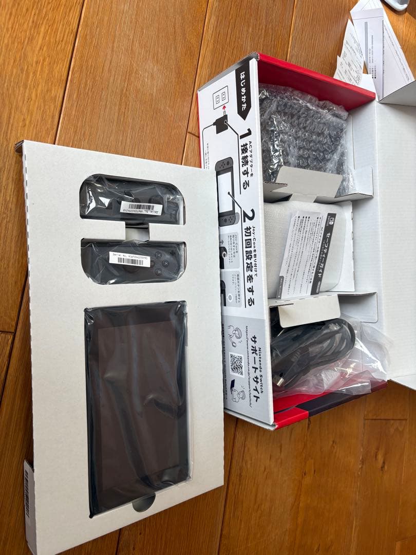 Nintendo Switch グレー SDカード128G付き