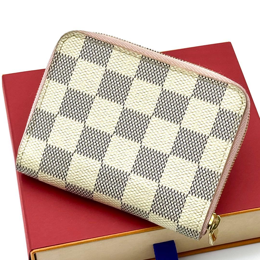 【新型超美品】 ルイヴィトン ダミエアズール ジッピーパース
