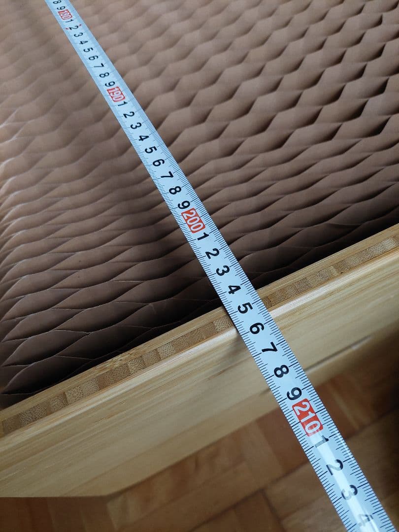 in paper 折り畳み アコーディオン ペーパーベッド フレームのみ