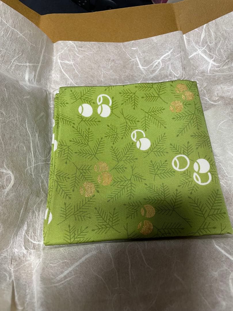 染袱紗・表千家用　正絹　千家十職土田友湖