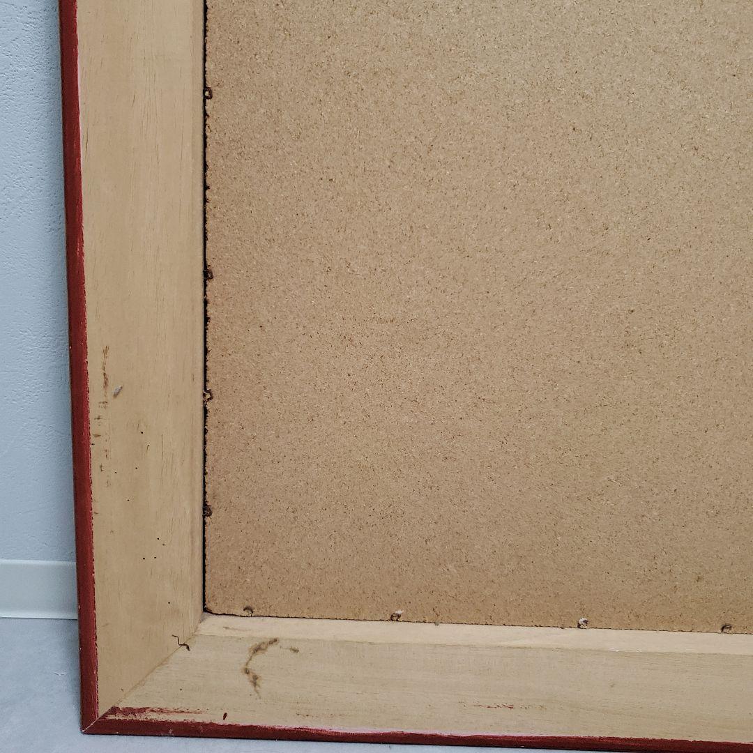 【イタリア製】ウォールミラー　鏡 アンティーク 壁掛 花柄　ヴィンテージ　レトロ