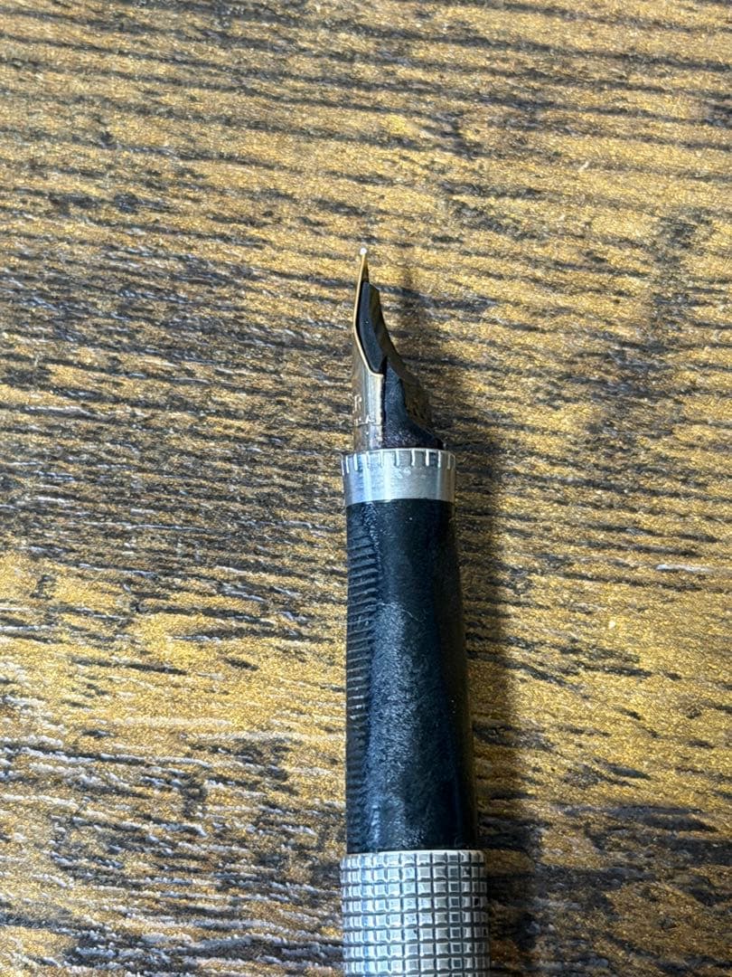 初期　字幅63 パーカー　75 万年筆　スターリングシルバー　細字