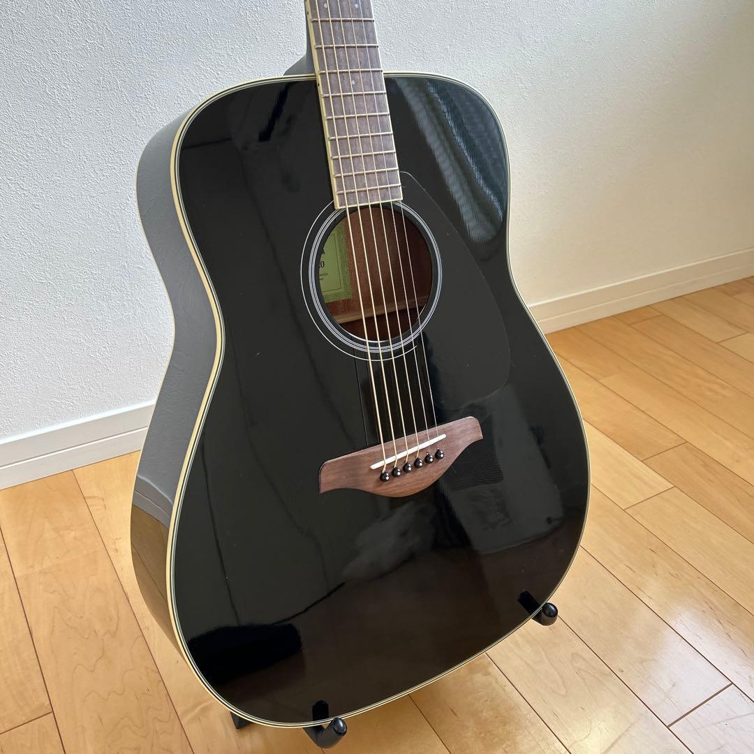 2026.1購入アコースティックギターYAMAHA FG820ブラック セット