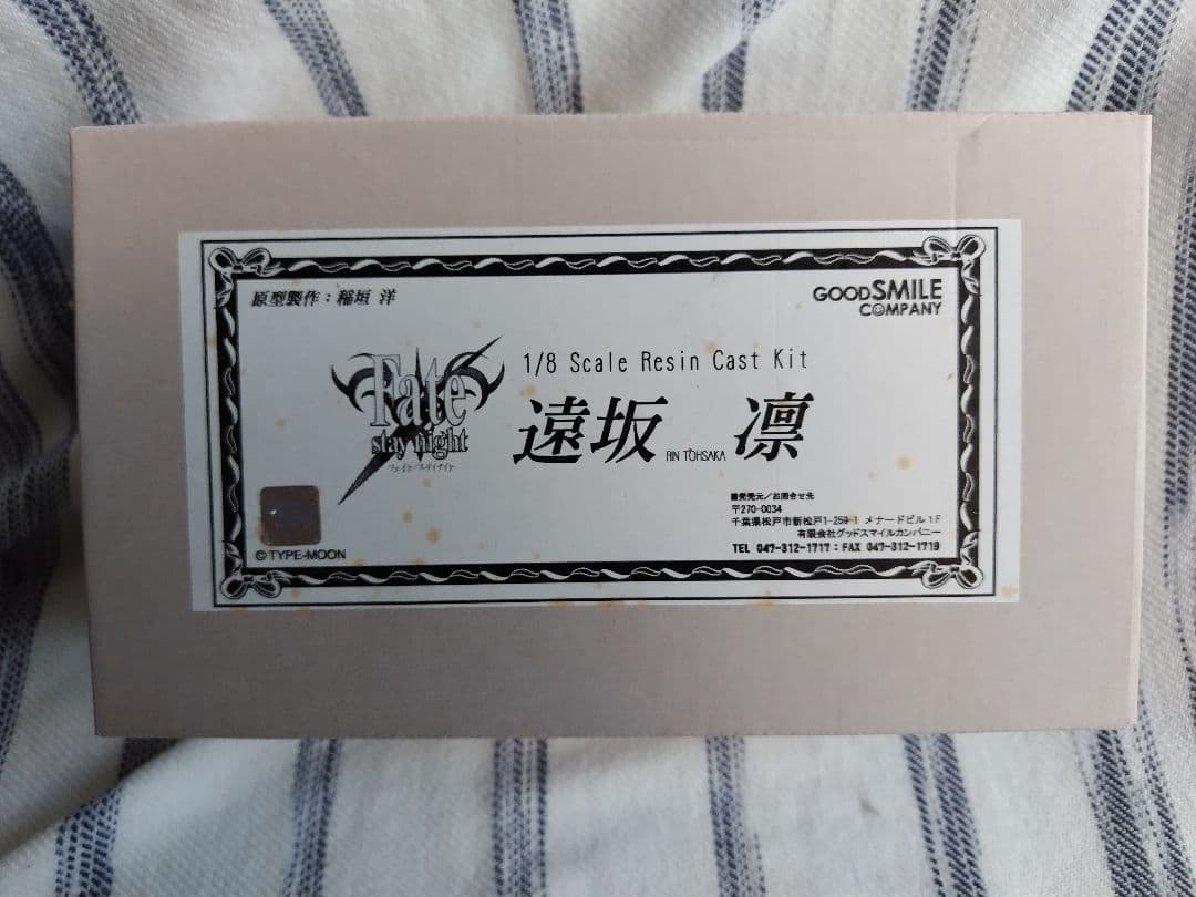 【新品】Fate/stay night 遠坂凛 1/8 ガレージキット