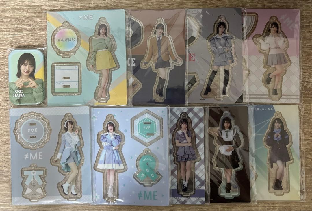 ≠ME ノイミー 尾木波菜 アクスタ 楽曲 9種 セット