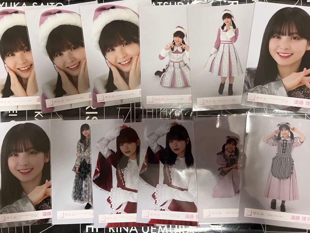 ◎櫻坂46 遠藤理子　生写真　150枚　コンプ8種　お値下げ