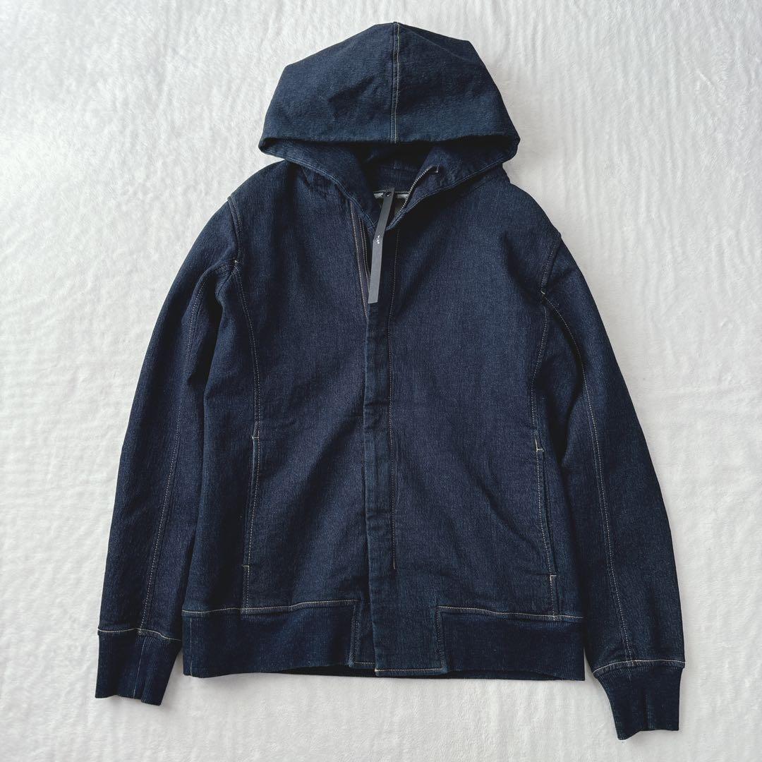 【未使用タグ付き】WJK デニム　パーカー　フーディ　大きめサイズ